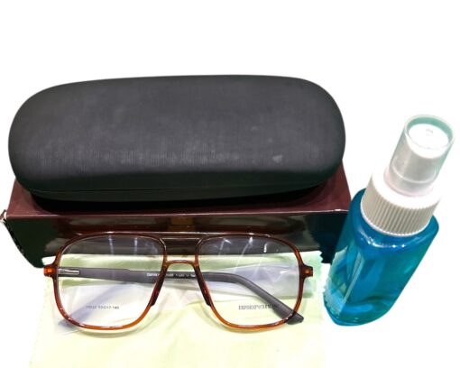 Emporio Armani -orignal sheet-shine brown colour-italian frame - Image 6