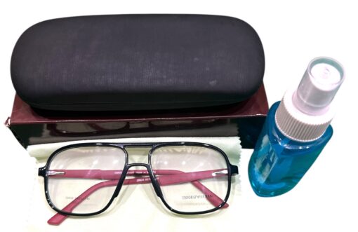 Emporio Armani-pure sheet-shine black-italian frame - Image 6