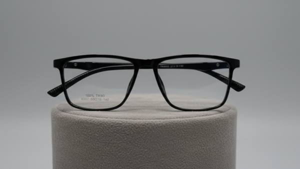 Original t.r sheet frame - shine black colour - Korean – blue light cutt + uv 400 glasses for long time use screen