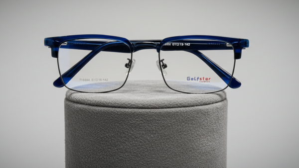 Golf star - wafarer style-dark blue hand made sheet- Italian frame